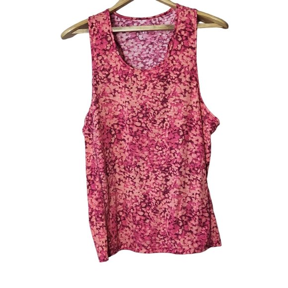 Title nine Tops - Title Nine Henerala Red Orange Racerback Tank Top Size XL